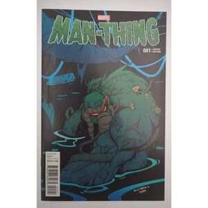 Man-Thing #1 (2017) Billy Martin Variant Cover Marvel Comics NM Bagged & Boarded